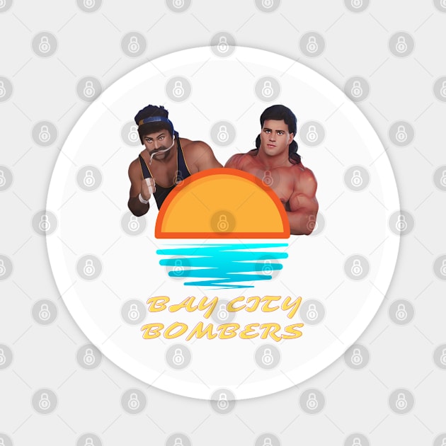 Bay City Bombers Magnet by DDT Shirts